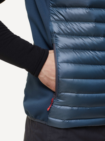 Жилет пуховой BASK Chamonix Light Vest (unisex; 48; Колониальный синий)